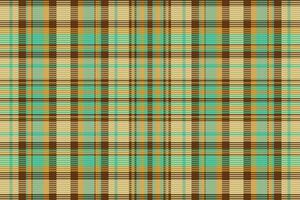 Tartan plaid pattern with texture and warm color. vector