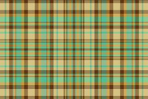 Tartan plaid pattern with texture and warm color. vector