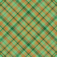 Tartan plaid pattern with texture and warm color. vector