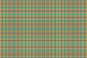 Tartan plaid pattern with texture and warm color. vector