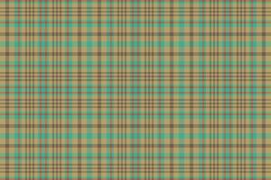 Tartan plaid pattern with texture and warm color. vector