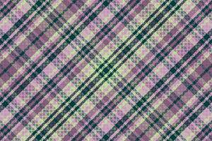 Tartan plaid pattern with texture and warm color. Vector illustration.