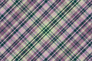 Tartan plaid pattern with texture and warm color. Vector illustration.