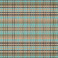 Tartan plaid pattern with texture and warm color. vector