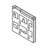 storyboard creation game development isometric icon vector illustration