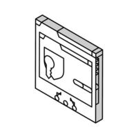 software licensing isometric icon vector illustration