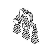 concept design game development isometric icon vector illustration