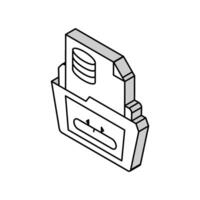 software prototyping isometric icon vector illustration