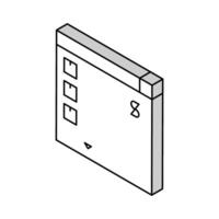 necesidades reconocimiento isométrica icono vector ilustración