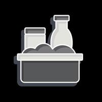 Icon Beer. related to Picnic symbol. glossy style. simple design editable. simple illustration vector