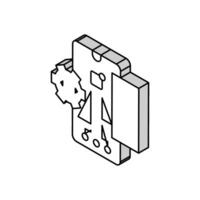 testing application isometric icon vector illustration