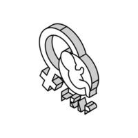 help and consultation fertilization isometric icon vector illustration