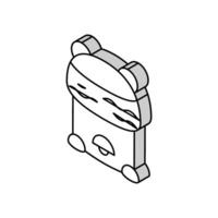 humidifier device baby isometric icon vector illustration