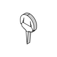 arthropod horseshoe crab ocean isometric icon vector illustration