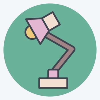 Icon Revision. related to Creative Concept symbol. color mate style. simple design editable. simple illustration vector