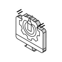 creativity process ugc isometric icon vector illustration