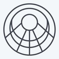 Icon Massai 2. related to Kenya symbol. line style. simple design editable. simple illustration vector
