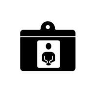 credentials concept line icon. Simple element illustration. credentials concept outline symbol design. vector