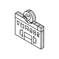 vmware data recovery isometric icon vector illustration