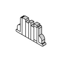 bookends decoration isometric icon vector illustration