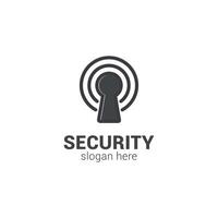 vector security symbol concept design.