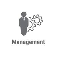 vector design management symbol concept.