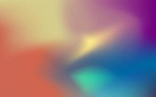 Abstract blur multicolor soft background design vector