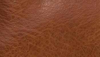 Brown leather texture. Leather Crafting, Handcrafts Work Space, Handmade Leather handcrafted, leather worker. Background Textured and Wallpaper. photo