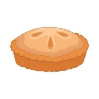 illustration of pie vector