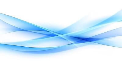 abstract blue wave background modern background design vector illustration