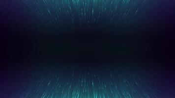 Abstract digital technology light trail particles motion animation dark background video
