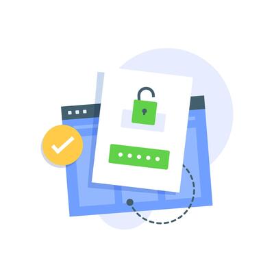 login,secure notice login verification,Login form page with lock and password. Safety verification, user authorization, web security concept