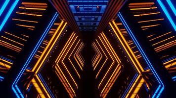 Creative Trended Colored Abstract Neon Background VJ Loop Animation video