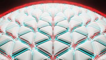 Creative Trended Colored Abstract Neon Background VJ Loop Animation video