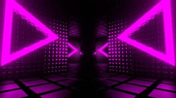 Creative Trended Colored Abstract Neon Background VJ Loop Animation video