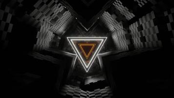 Creative Trended Colored Abstract Neon Background VJ Loop Animation video