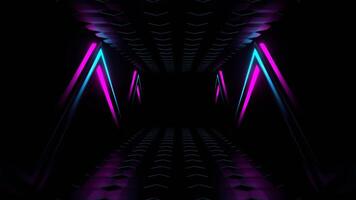 Creative Trended Colored Abstract Neon Background VJ Loop Animation video