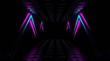 creatief trendy gekleurde abstract neon achtergrond vj lus animatie video