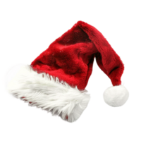 AI generated Generative AI Santa Hat  Image with Transparent Background png