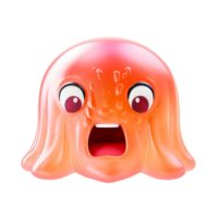 AI generated Generative AI Finding Nemo ,Monster cartoon Isolated on Transparent Background png