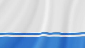 Altai Republic Waving Flag. Realistic Flag Animation. Seamless Loop Background video