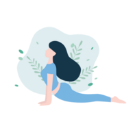 santé se soucier yoga aptitude méditer confort plat conception png