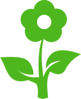 flower leaf tree eco home garden icon design png