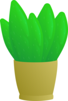 Ornament Kaktus zum schmücken Zuhause Garten einfach Design png