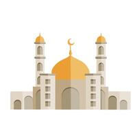 vector islámico mezquita icono