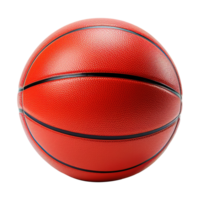 ai genererad basketboll boll isolerat på transparent bakgrund png
