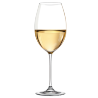 ai generado lentes de vino aislado en transparente antecedentes png