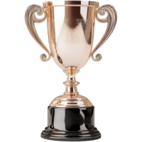 AI generated Trophy cup isolated on transparent background png