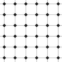 Black And White Geometric Square Tile Floor Retro Pattern Background vector