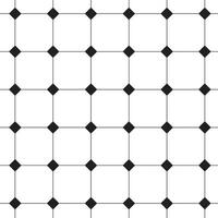 Black And White Geometric Square Tile Floor Retro Pattern Background vector